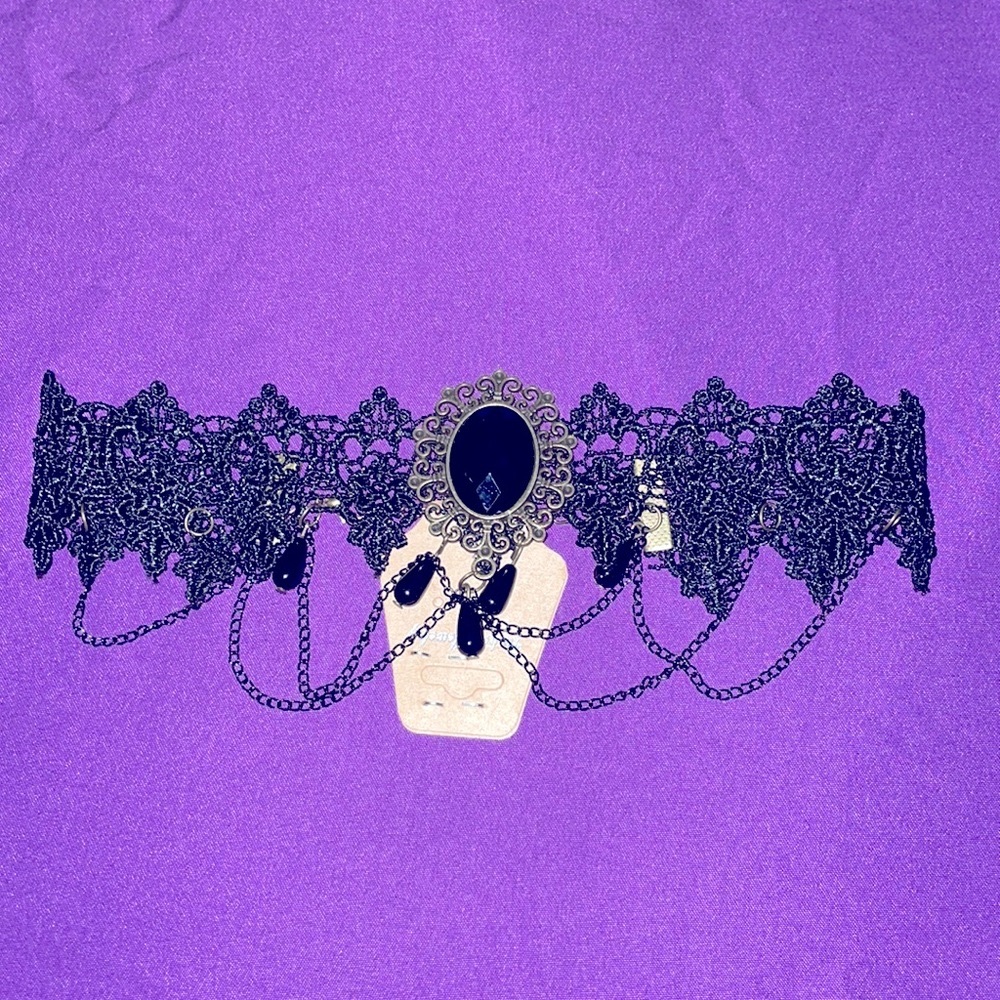 🔮 3/$15!! NWT Black Victorian Choker